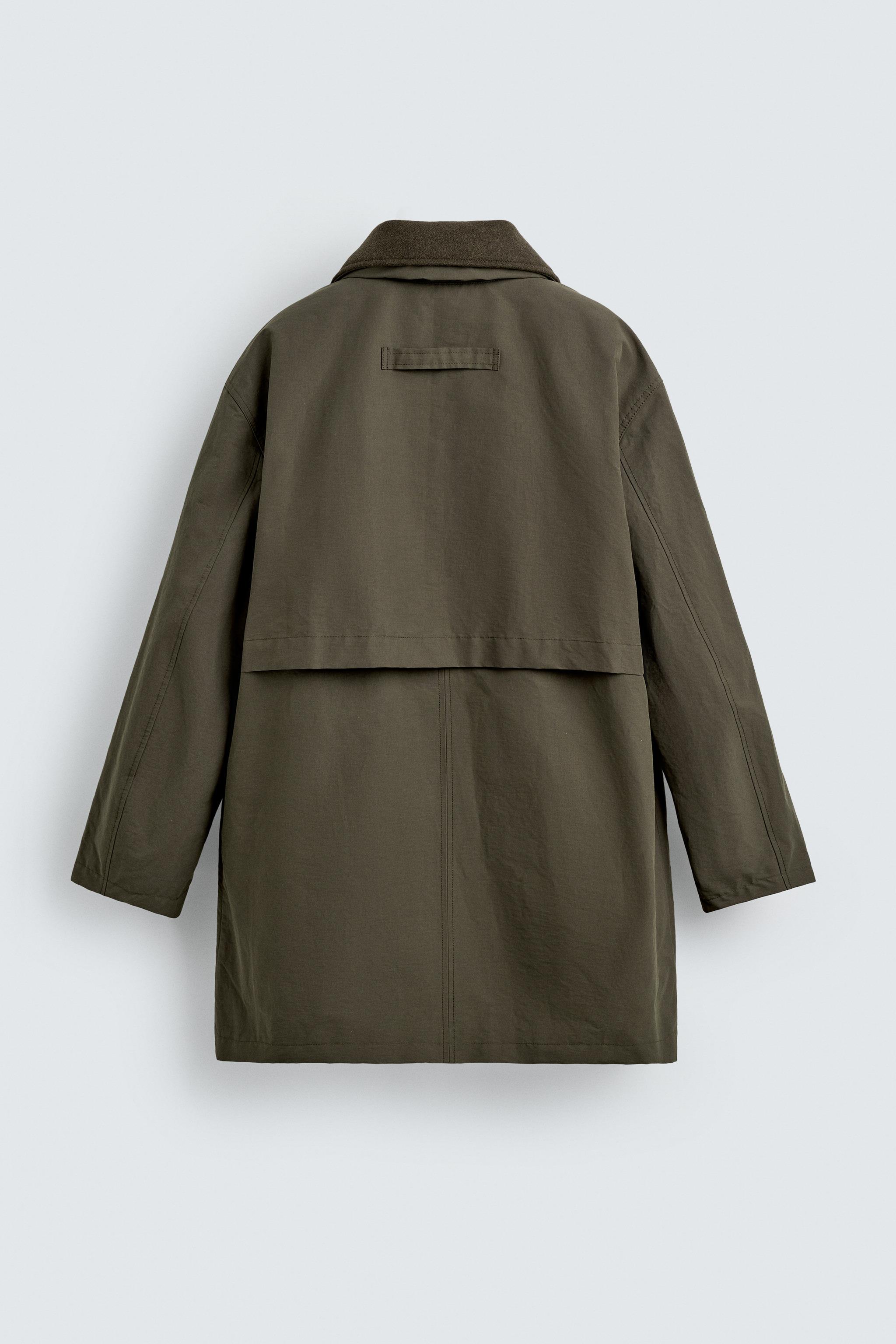 COMBINATION COLLAR TECHNICAL PARKA AARON LEVINE X ZARA